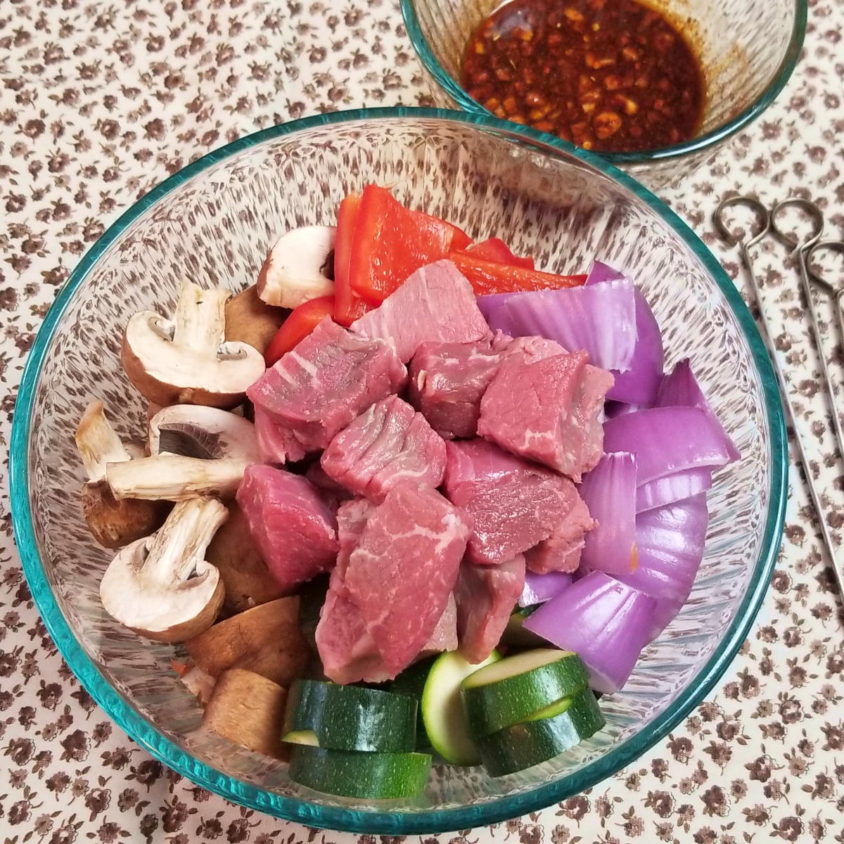 Marinated Beef Kabobs with Vegetables Avidly Ravenous